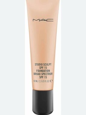 MAC STUDIO SCULPT NC 37  SPF15 FOUNDATION 40ML /1.3 Oz, 100% AUTHENTIC